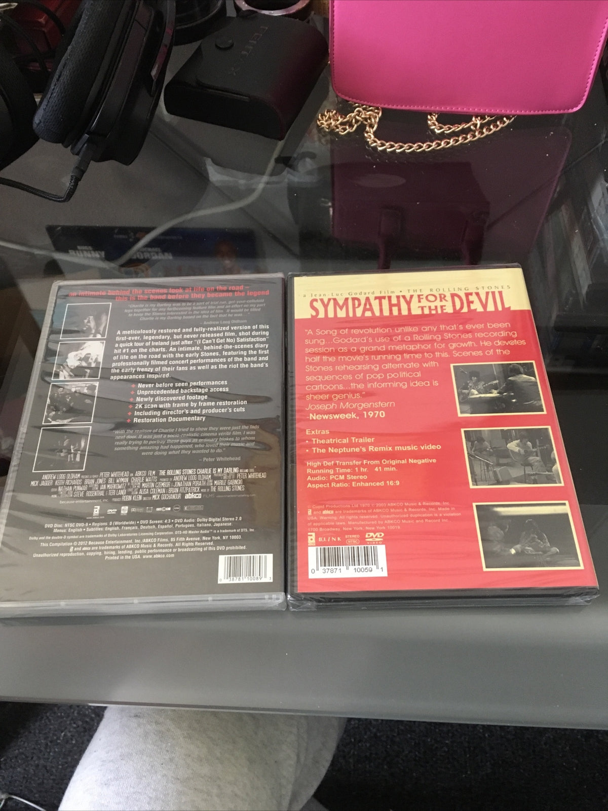 The Rolling Stones Charlie Is My Darling & Sympathy For The Devil DVD Lot Of 23