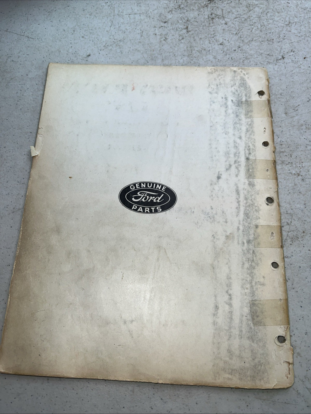1939 OG Ford Chassis Parts Price List Booklet Dealer Car Truck1
