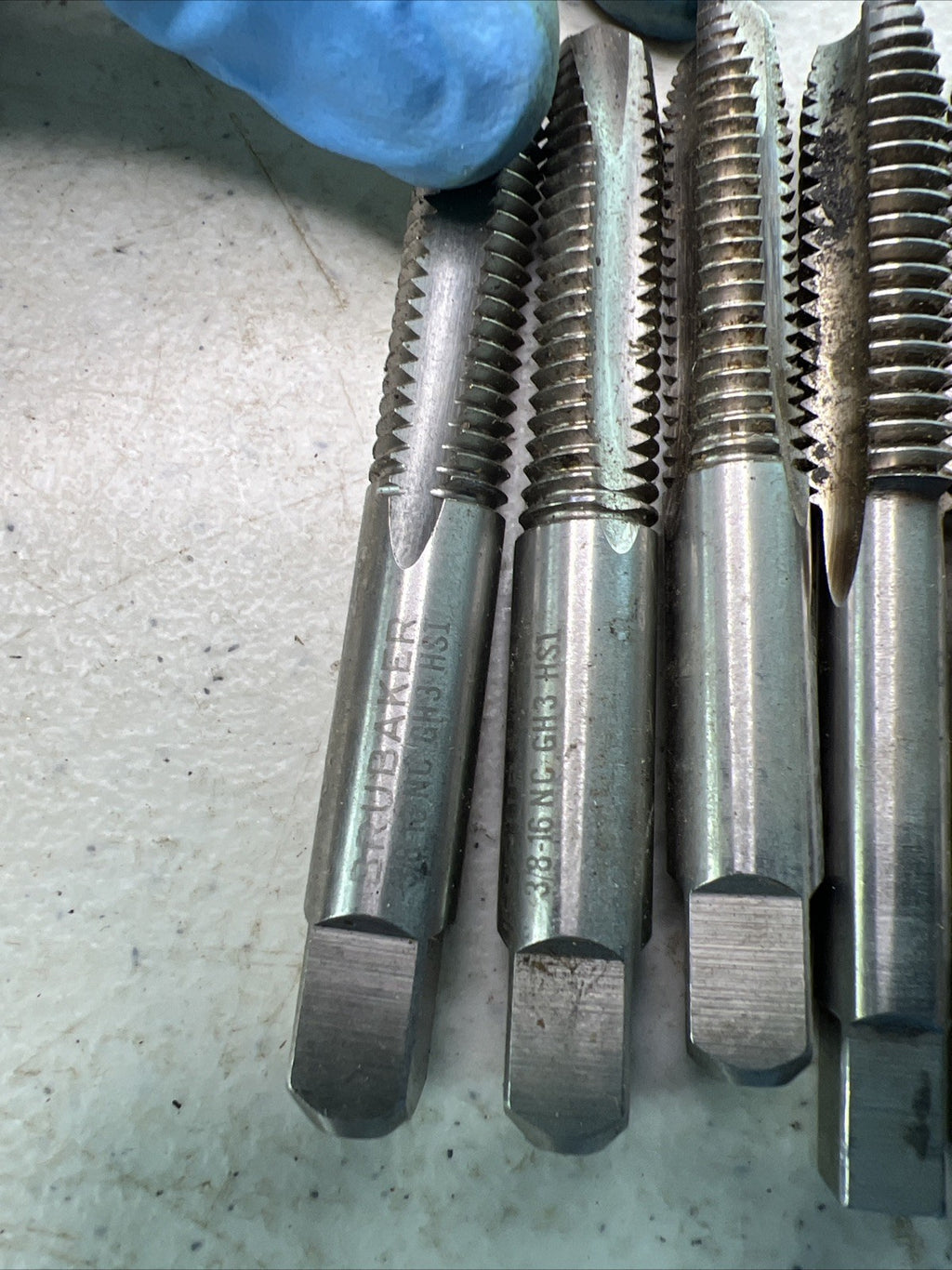 3 Tap Drill Bit Lot Of 20 BruBaker Serated Tip3