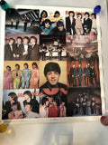 Vintage Rock n' Roll The Beatles  Collage 1979 Poster Photo Simonetti Music0