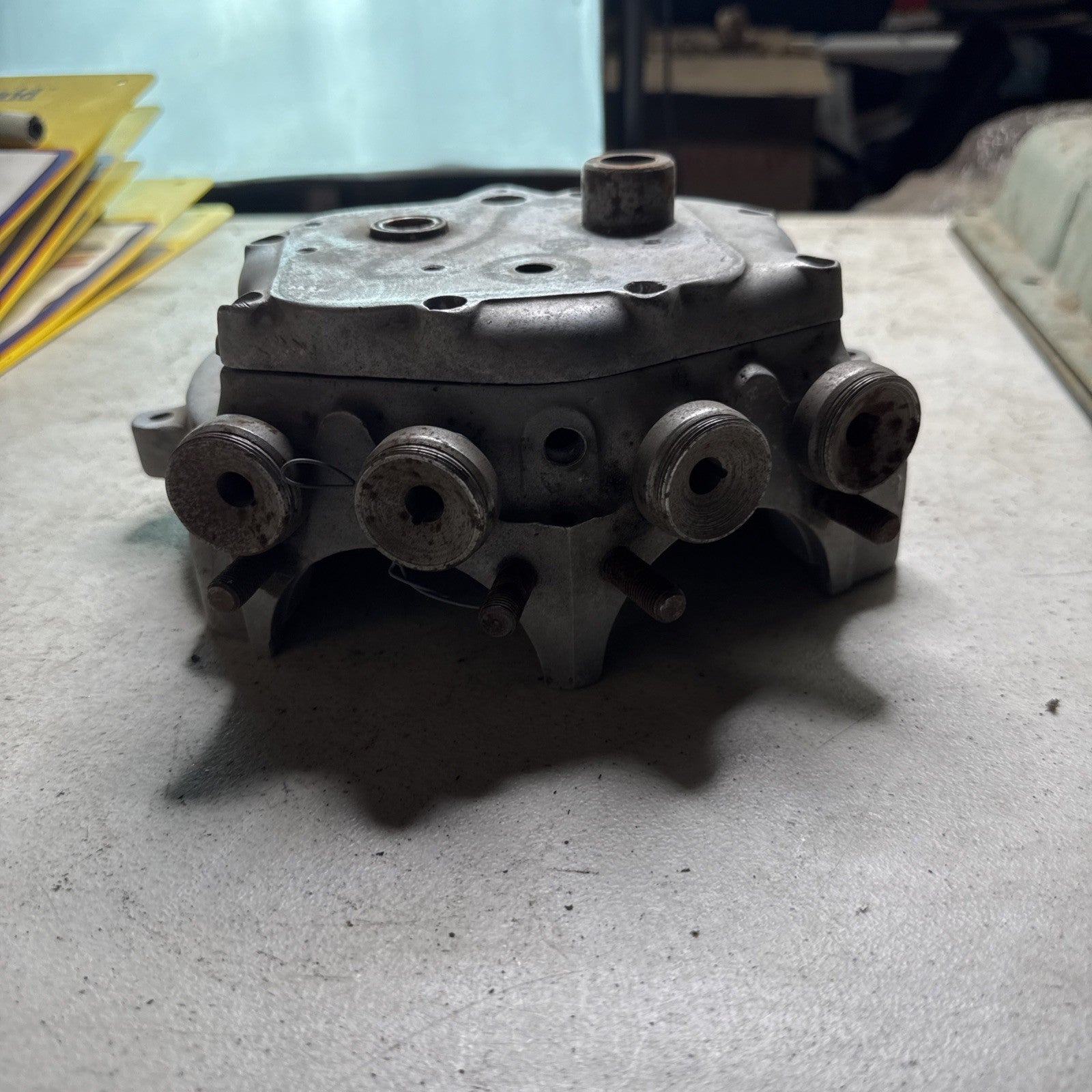 Vintage Original Indian Motorcycle Engine Cases 741 military Scout 19413