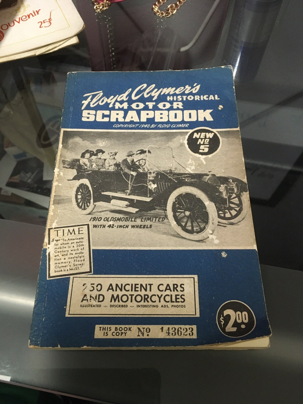 Vintage 1948 Floyd Clymers Historical Motor Scrapbook #50