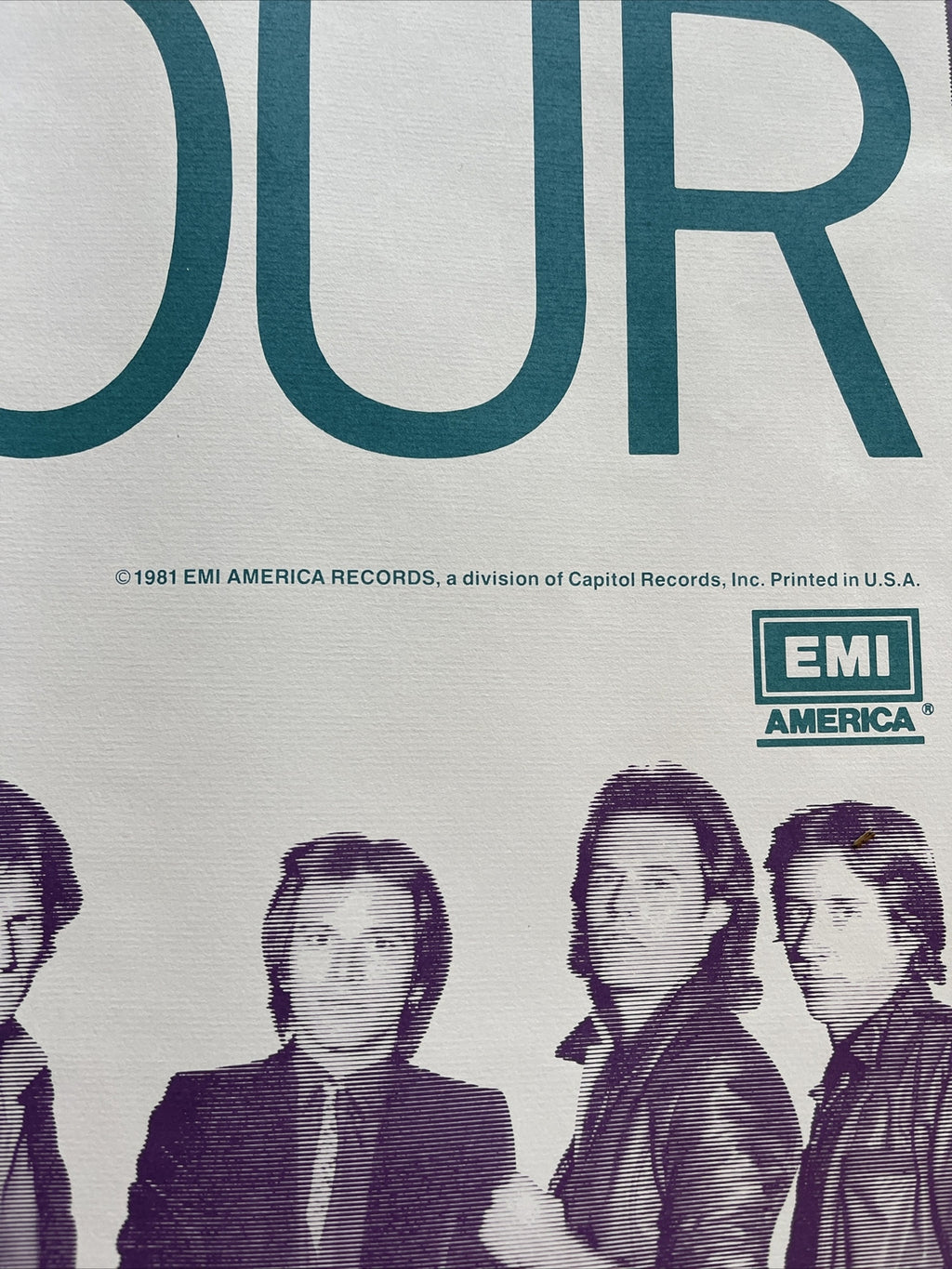 #198 1981 MARTY BALIN On Tour Record Store Promo Poster 36” X 24”7