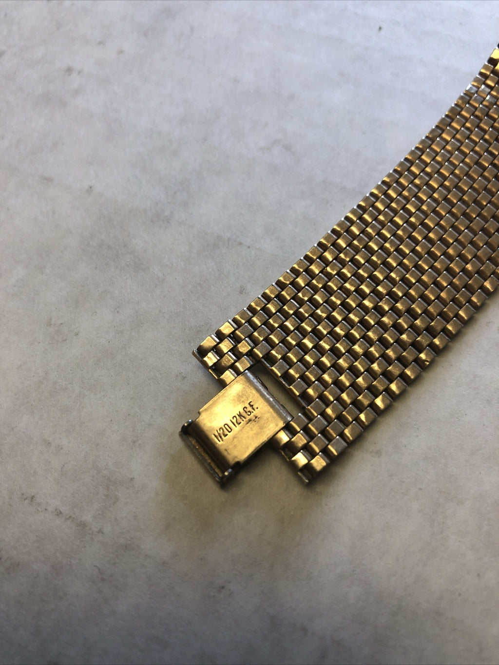 Vintage Palomar 17Jewels Men's Watch 1/20 12K GF Not Running- For Parts4