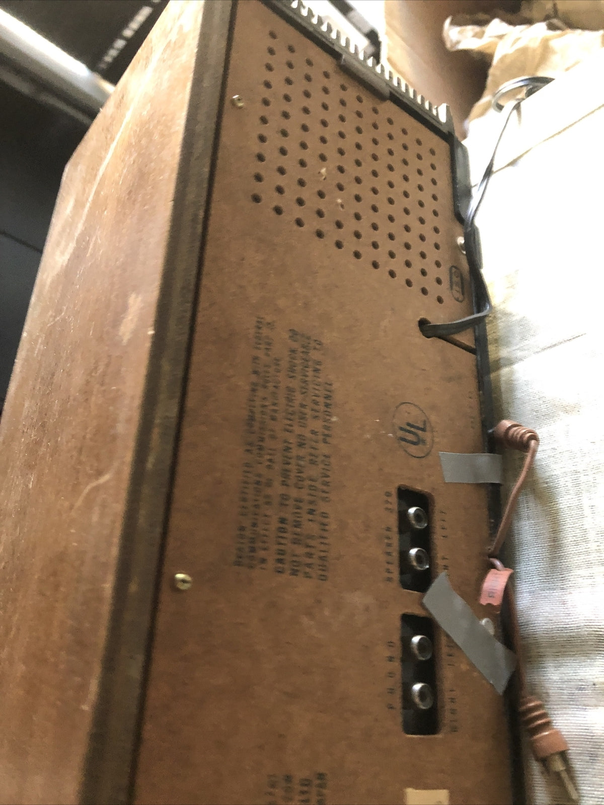VINTAGE PANASONIC Model RE-7300 AM FM Stereo Multiplex Radio5