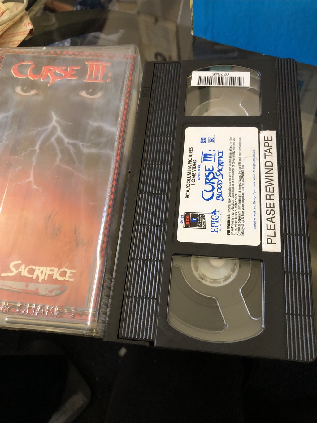 Curse III: Blood Sacrifice (VHS, 1991) Cult Horror Columbia Pictures Home Video 2