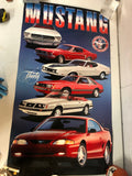 Ford Mustang 1964-1994 A Legend Turns Thirty Car Poster 26”x30”0