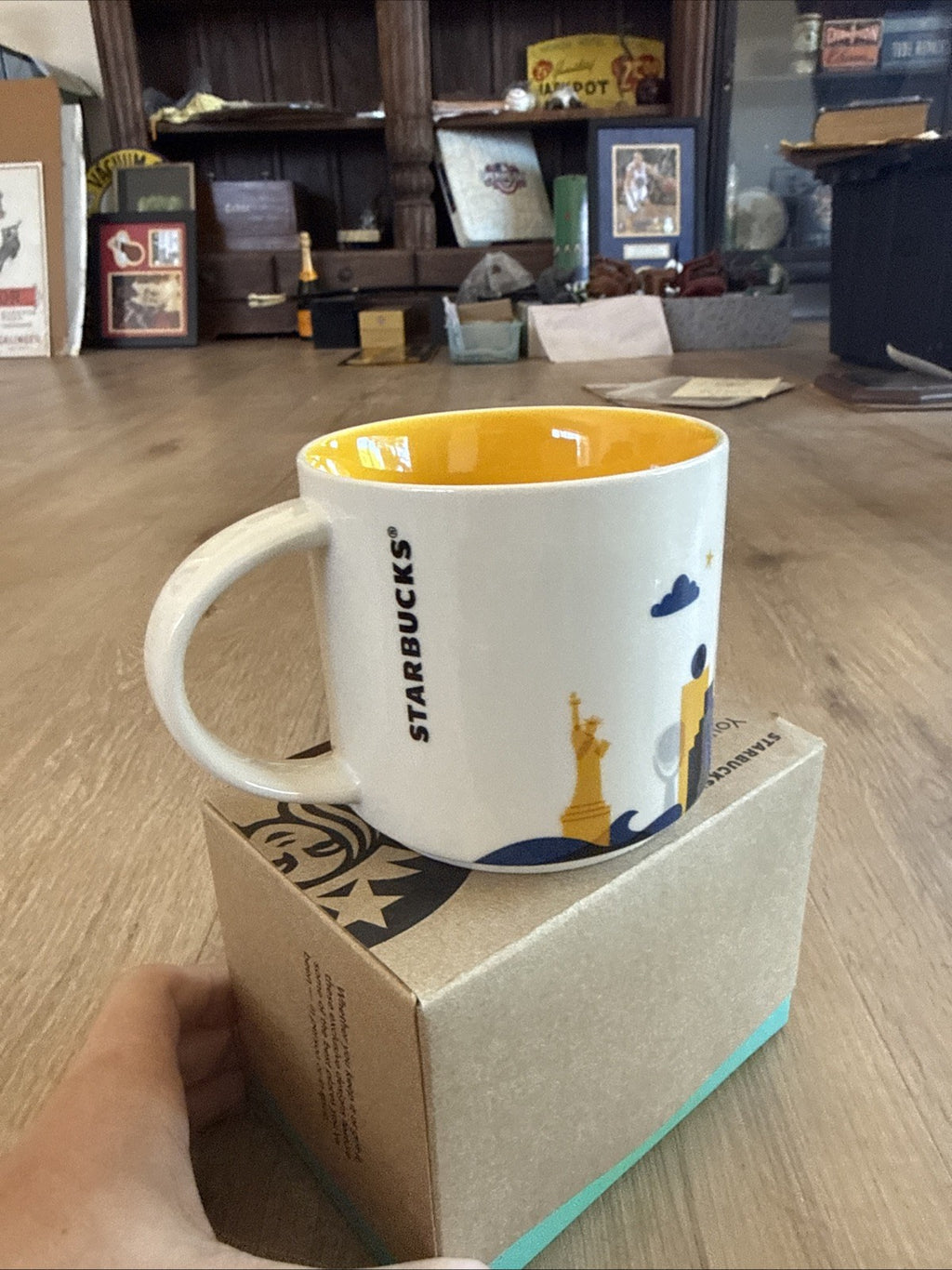 Starbucks New York, NY You Are Here Collectors Coffee Tea Mug New With Box 3