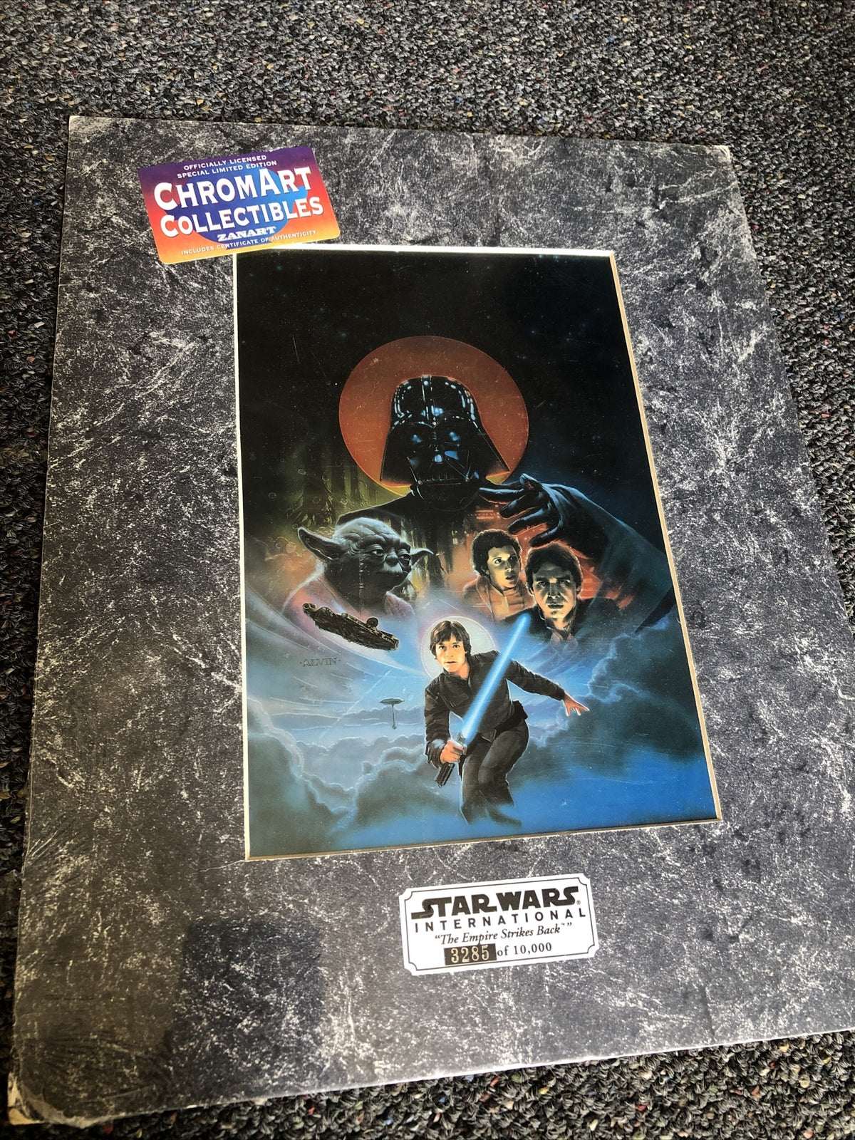 STAR WARS:THE EMPIRE STRIKES BACK CHROMARTCOLLECTIBLES INTERNATIONAL-3285/10,0000