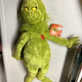 Dr. Seuss THE GRINCH Plush Toy Stuffed Animal Kohl’s Vintage  19" Christmas0