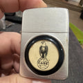 Vtg NOS Case Tractor Lighter Farm Implement Dealer Old Abe0