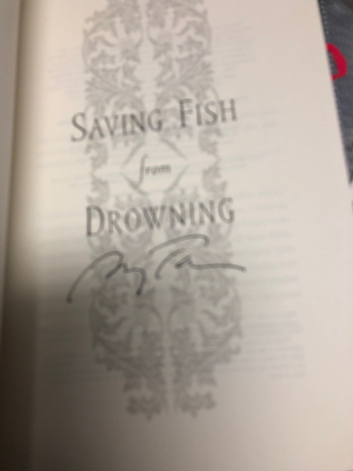 SIGNED - Saving Fish From Drowning, Amy Tan1