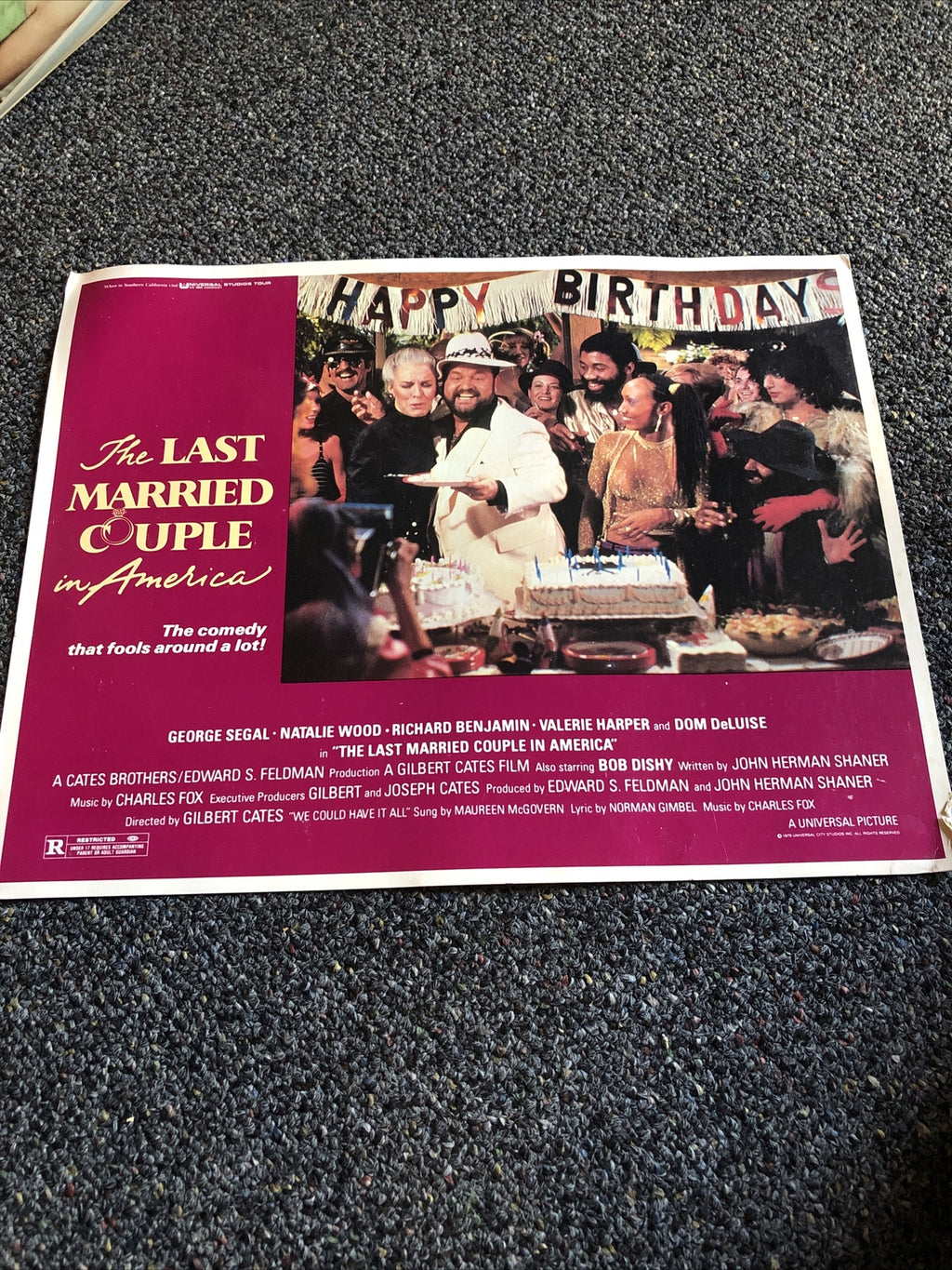 The Last Married Couple in America  11x14 Lobby Card0