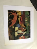 Paul Gaugin "Arearea (Red Dog)” Art Print 19.5”x15.5”0