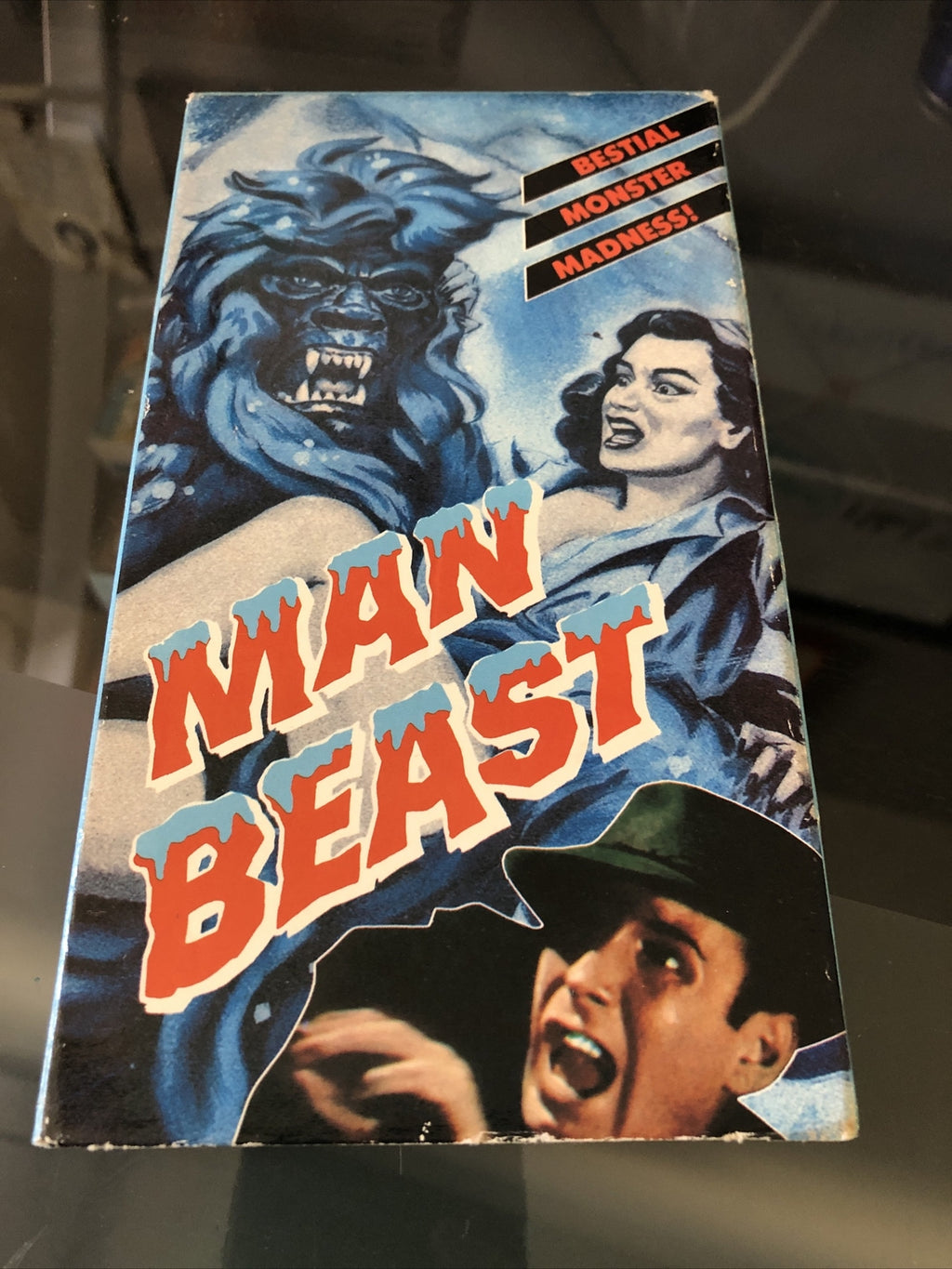 Man Beast 1988 RARE VHS Rhino Video0