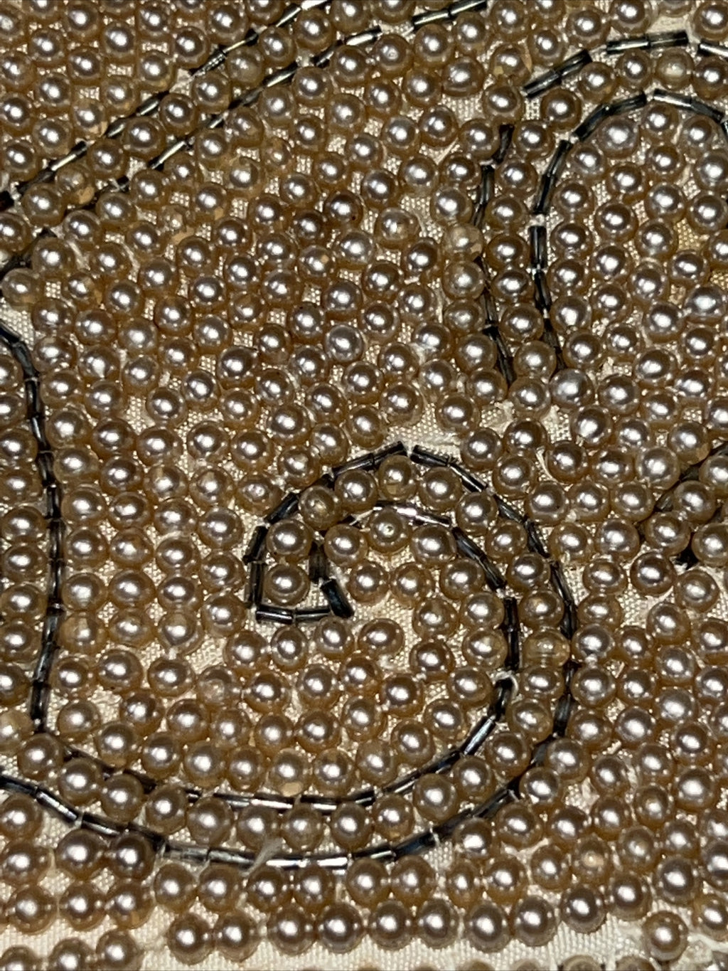 Vintage Rose Pink Bead Sequin Purse Clutch Envelope Evening Bag8