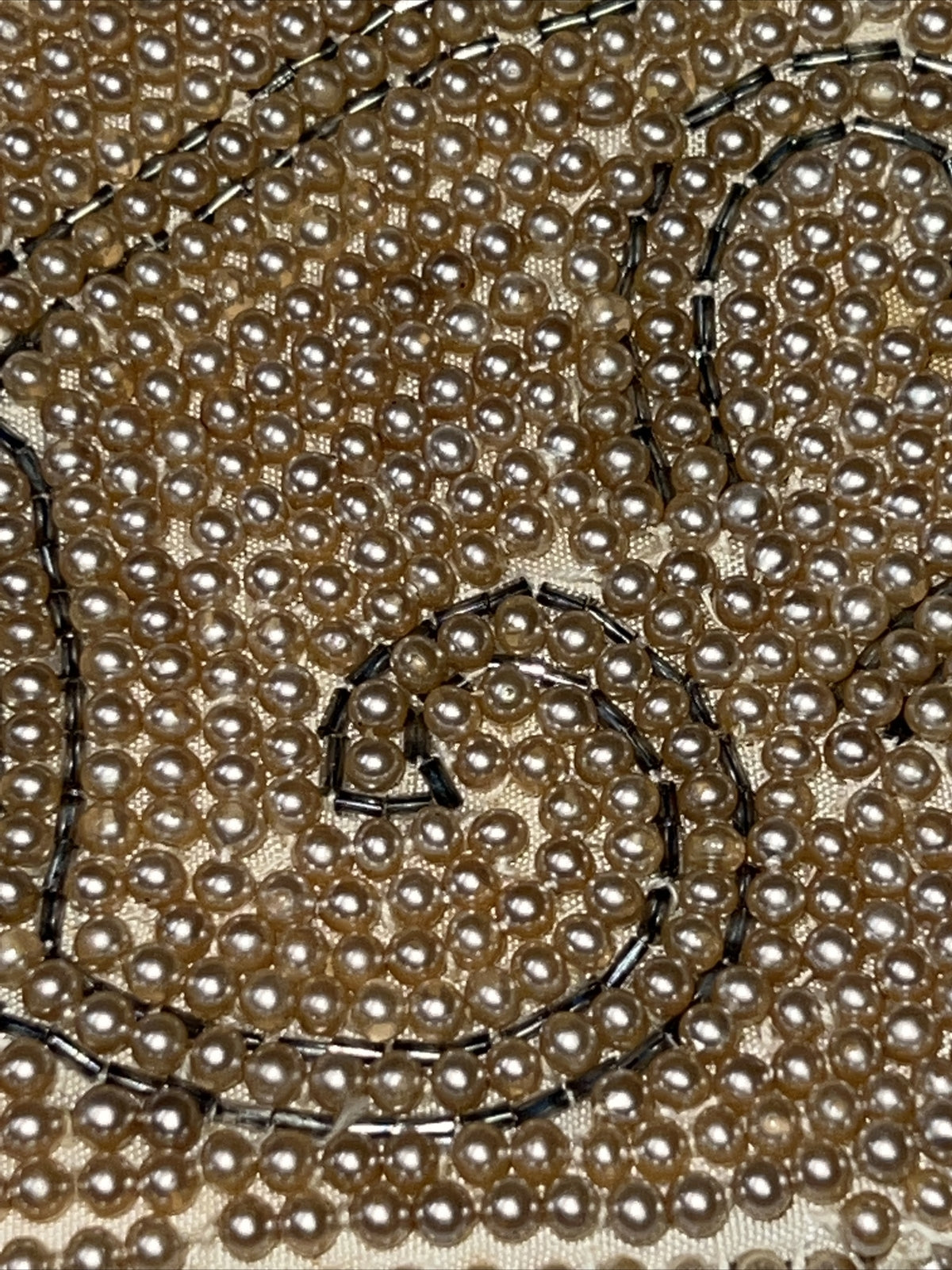 Vintage Rose Pink Bead Sequin Purse Clutch Envelope Evening Bag8