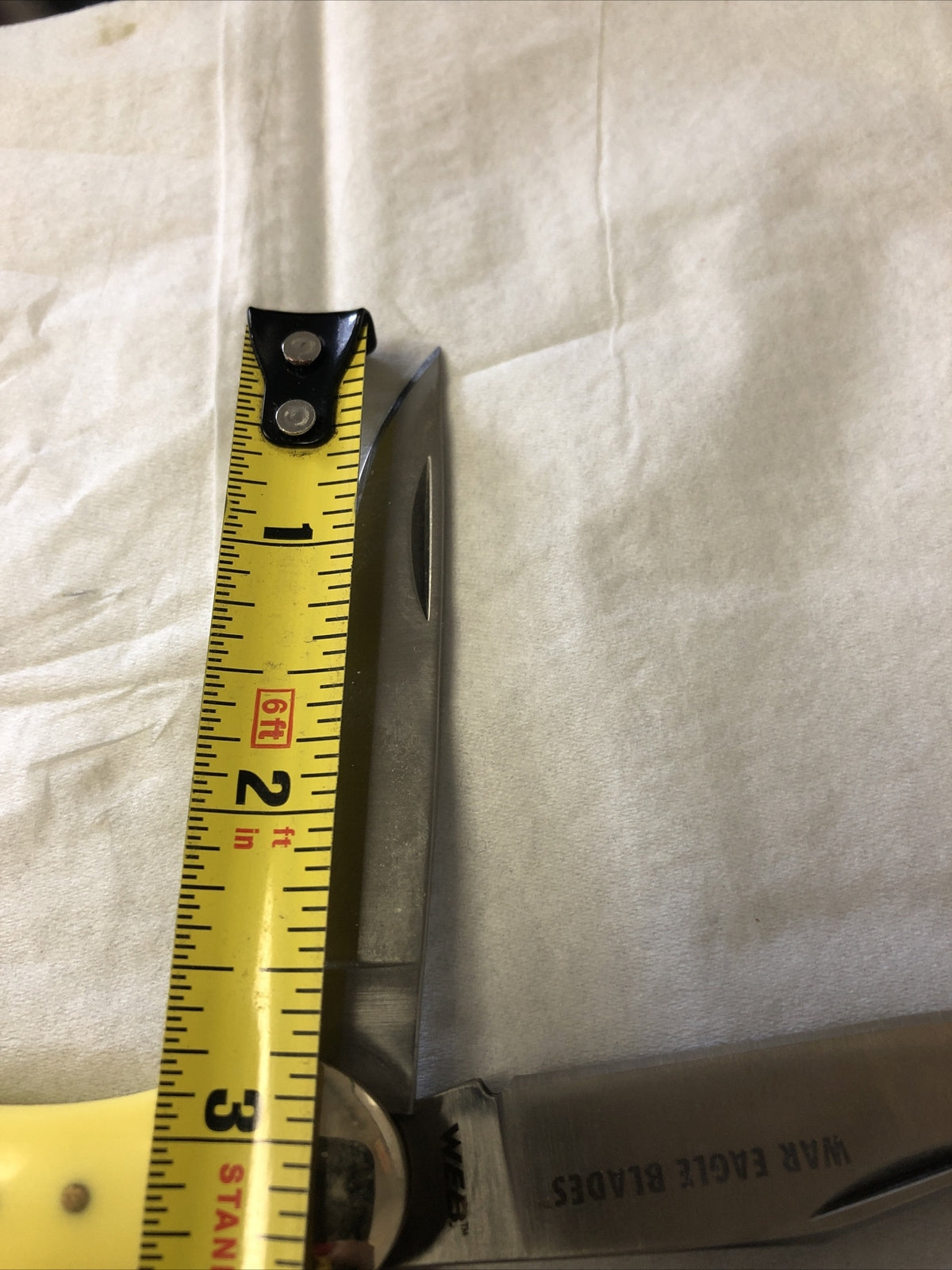WAR EAGLE BLADES W.E.B FOLDING POCKET KNIFE 2 BLADES4
