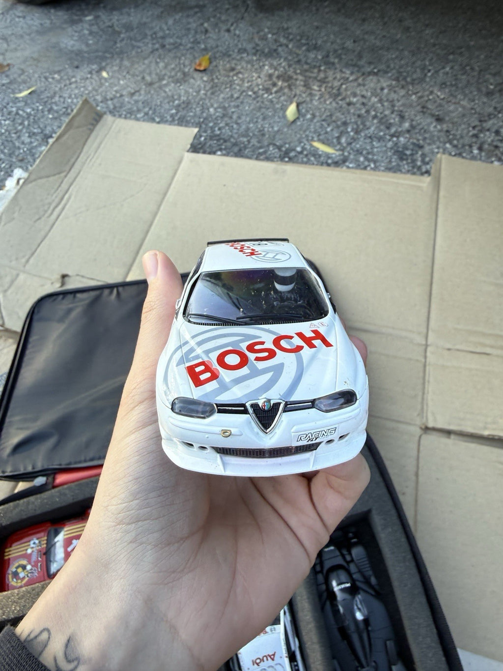 FLY CAR MODEL 1/32 SLOT CAR ALFA ROMEO 156 BOSCH,2