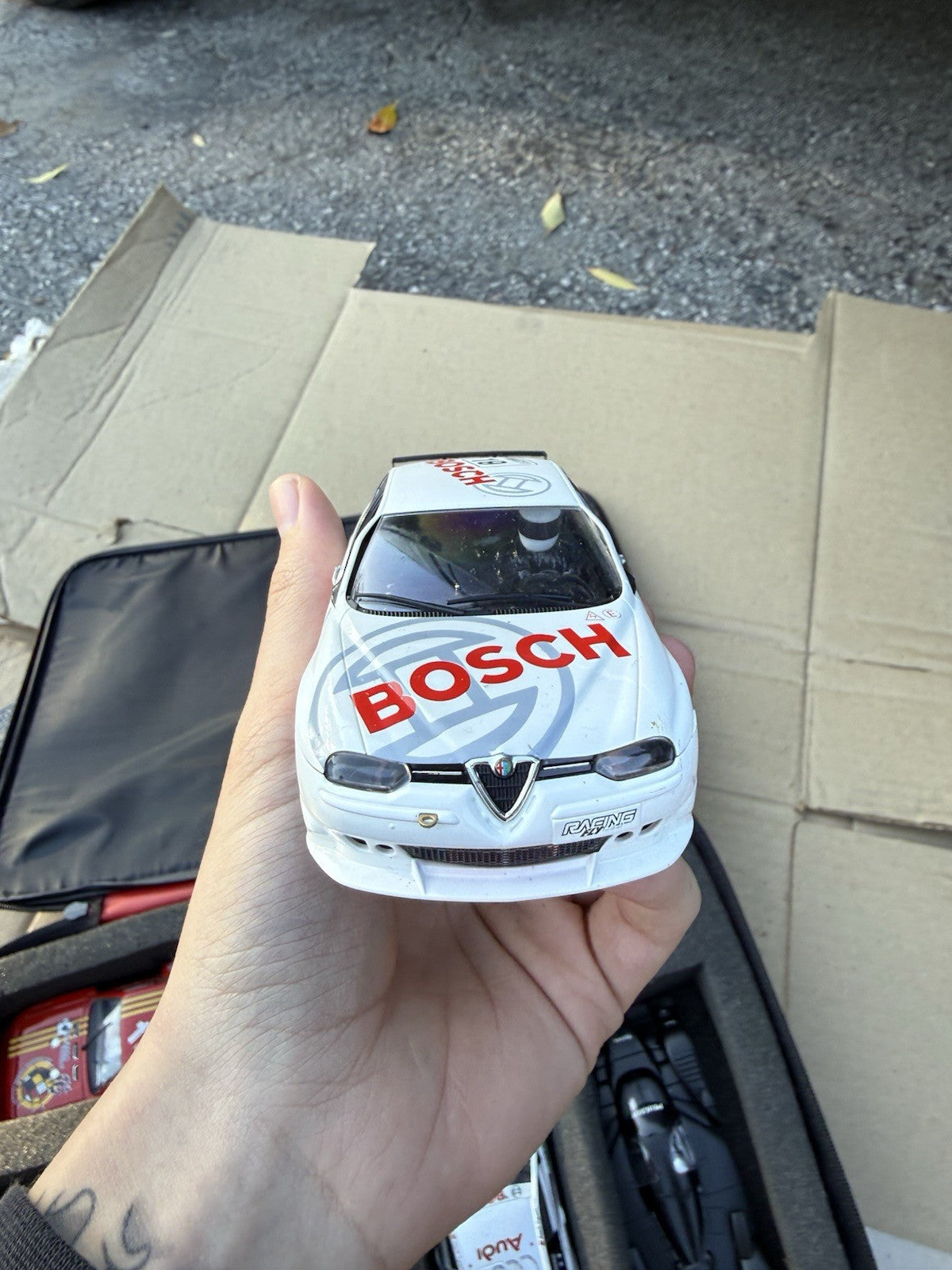FLY CAR MODEL 1/32 SLOT CAR ALFA ROMEO 156 BOSCH,2