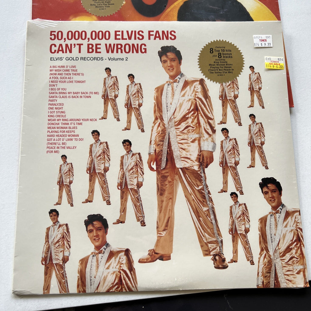 Two Elvis Presley Records, Elvis’ Golden Records , Gold Records Vol 2 1