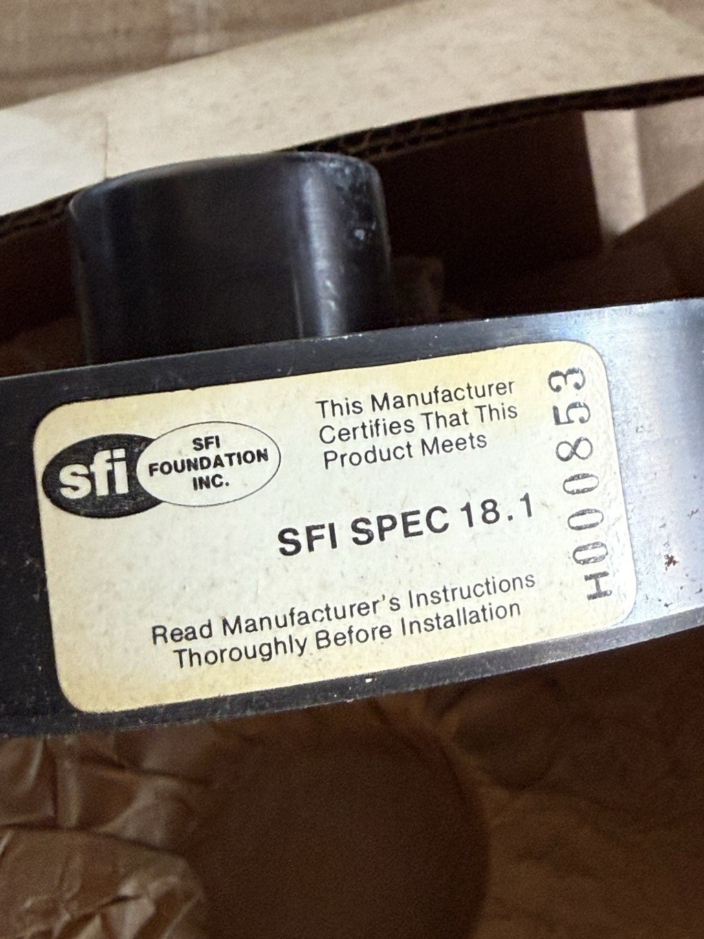 Fluidmpr SFI Spec 18.1 Harmonic Balancer Internal H000853 New1