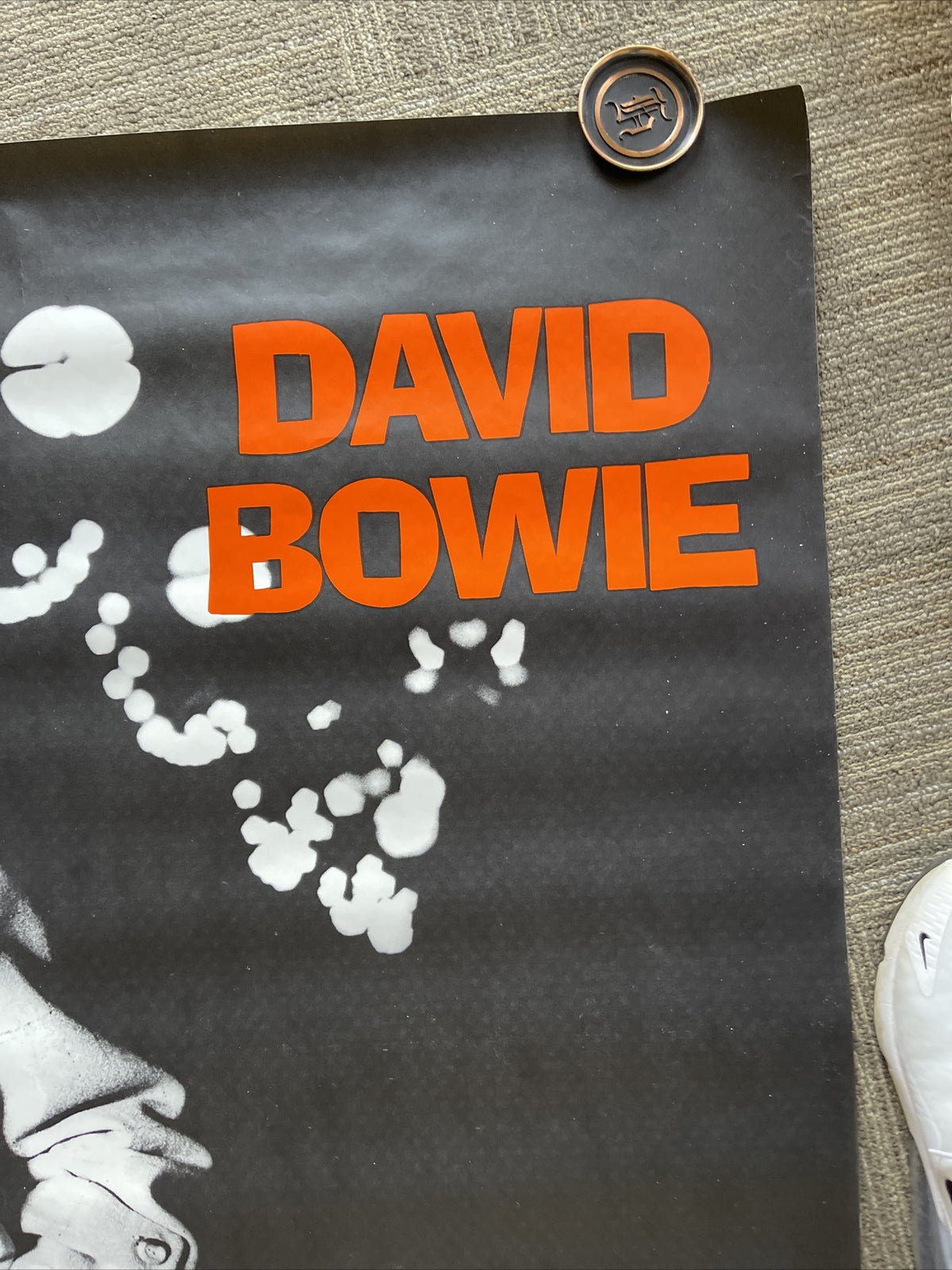 #166 1986 DAVID BOWIE Absolute Beginners Record  Subway Promo Poster 40” X 60”8