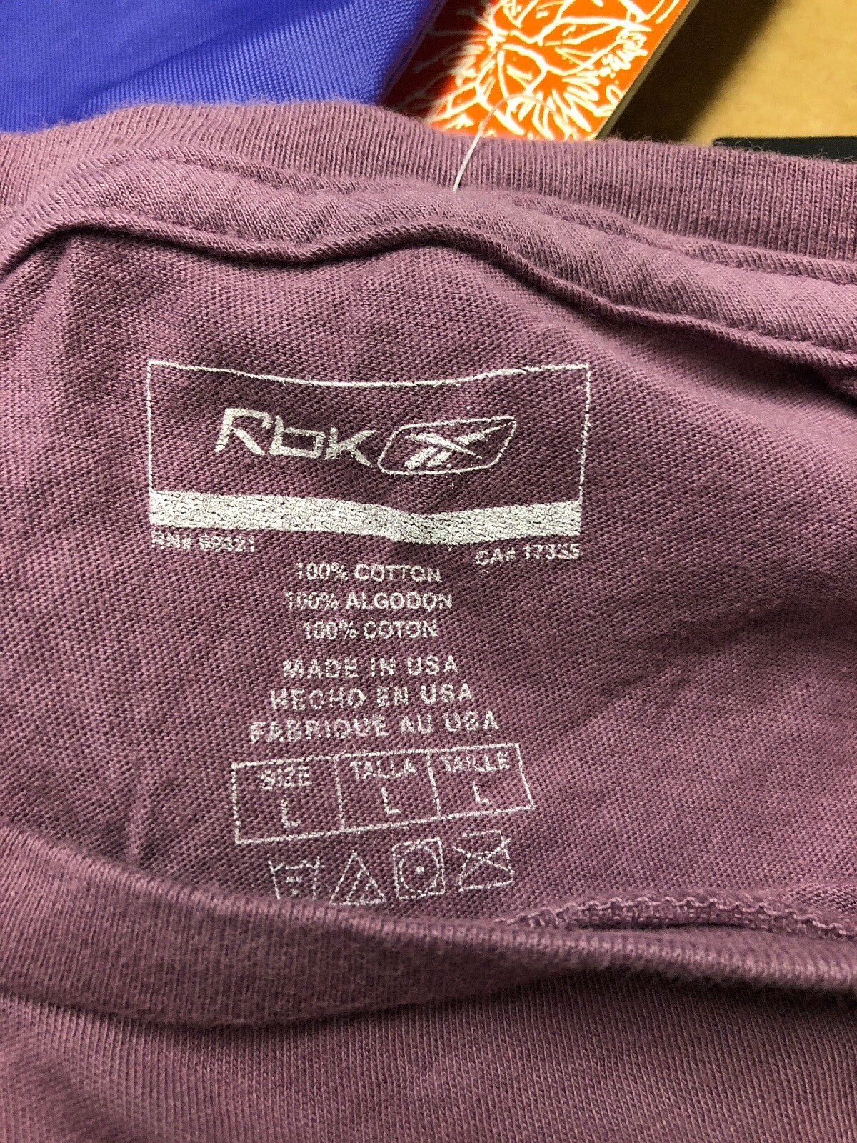 Mens Vintage Reebok Colorful 64 Tokyo Graphic Shirt Sleeves Shirt2