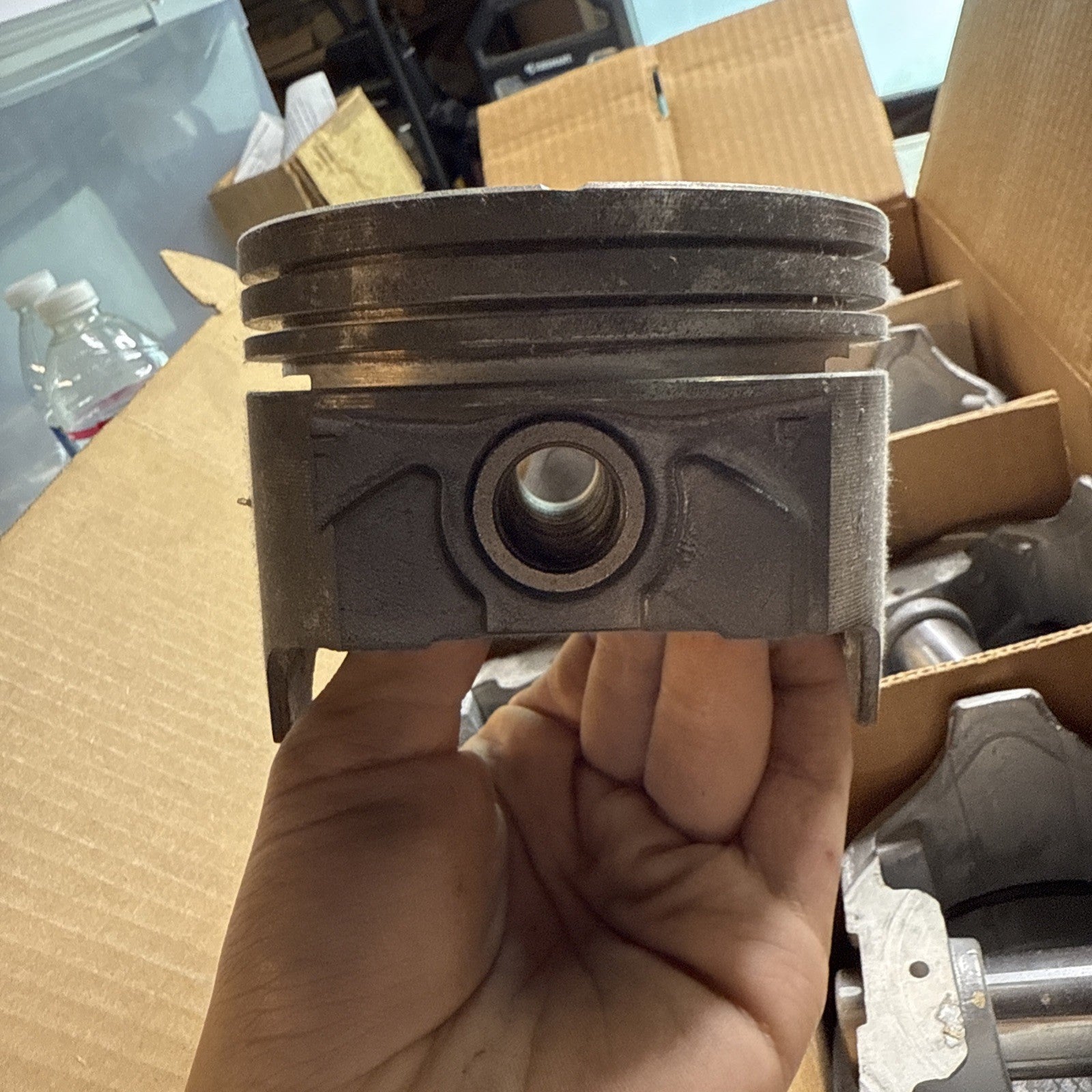Badger P557 Pistons Set of 8 – BMS 350 2-Bolt – No Card – Chevy SBC Performance4