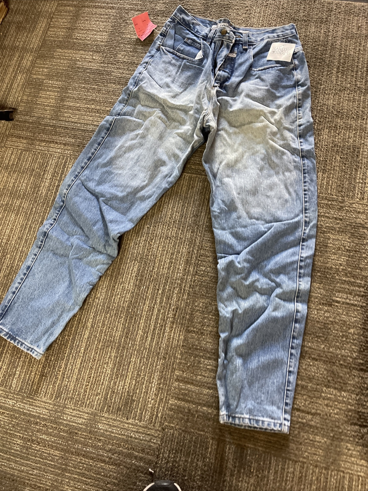 new old stock 1990 MARITHE FRANCOIS GIRBAUD Womens Jeans Size 5/6 Denim USA5