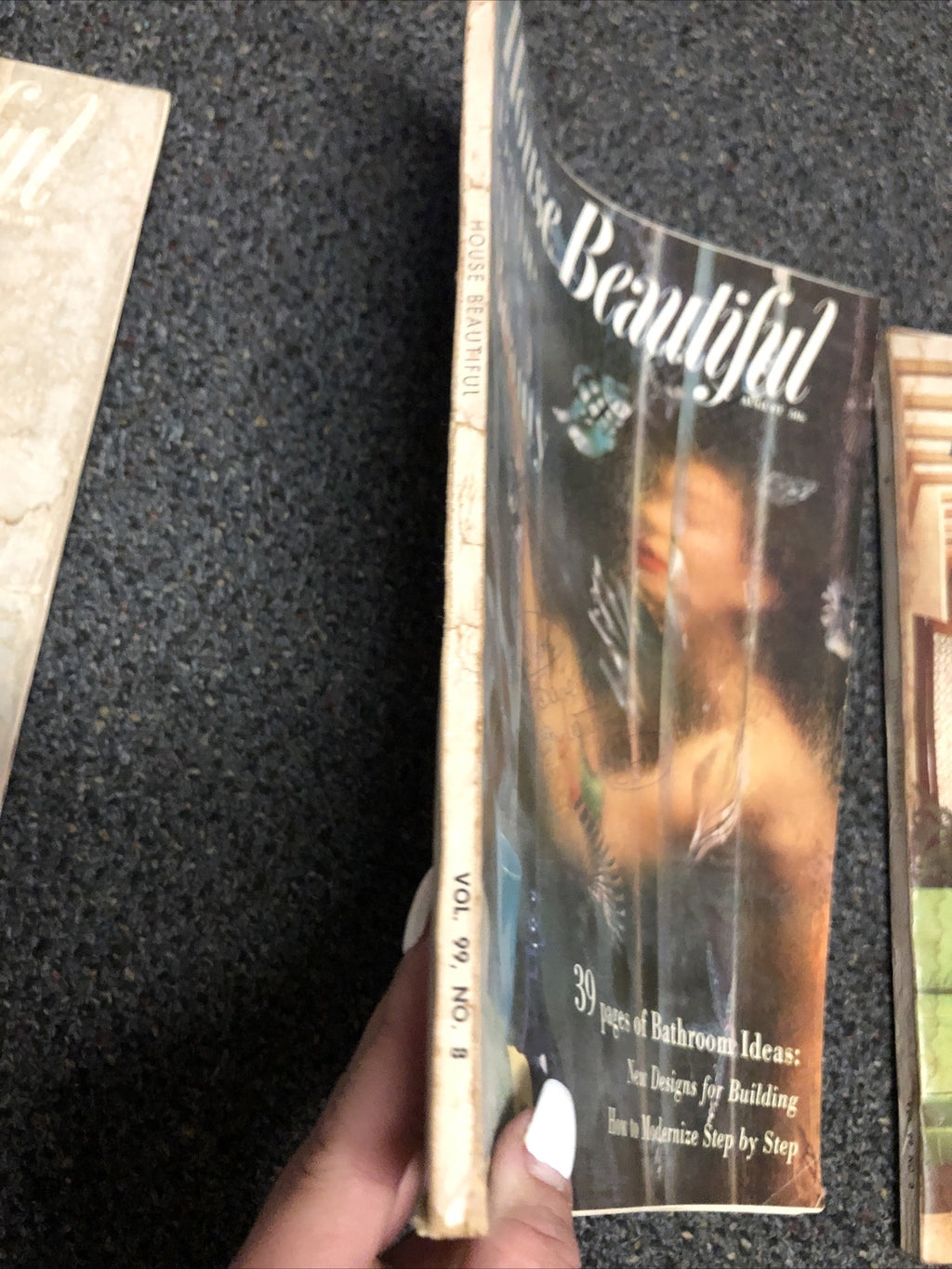 Vintage HOUSE BEAUTIFUL MAGAZINE Lot Of 35