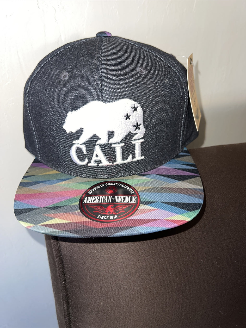 American Needle “Cali” Snapback With Tag and Sticker1