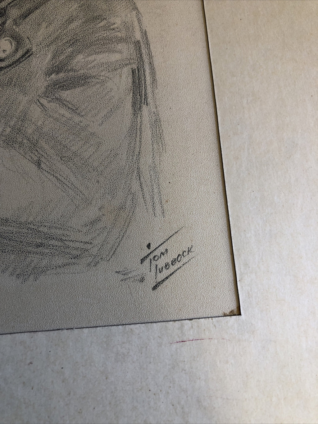 Starnberger See Germany June 15th 1958 Signed By Tom Lubbock 1959 19”X18”3