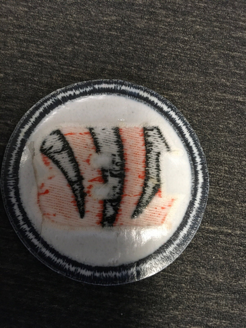 NFL Cincinnati Bengal Large EMBROIDERED IRON-ON PATCH PATCH Brand New1