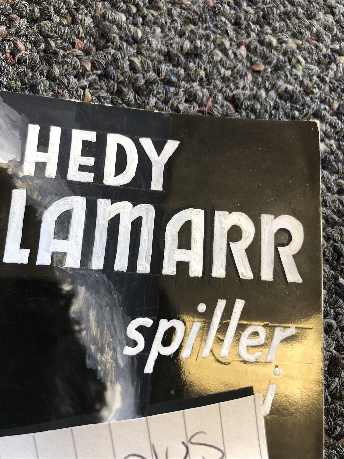RARE ORIGINAL HEDY LAMARR ALGIERS PHOTO 7.5”x7” GLAMOUR SHOT2