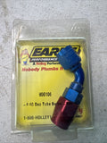 Earls Fitting Hose End Banjo AN Hose Banjo  #806106 Holley 60 Deg0