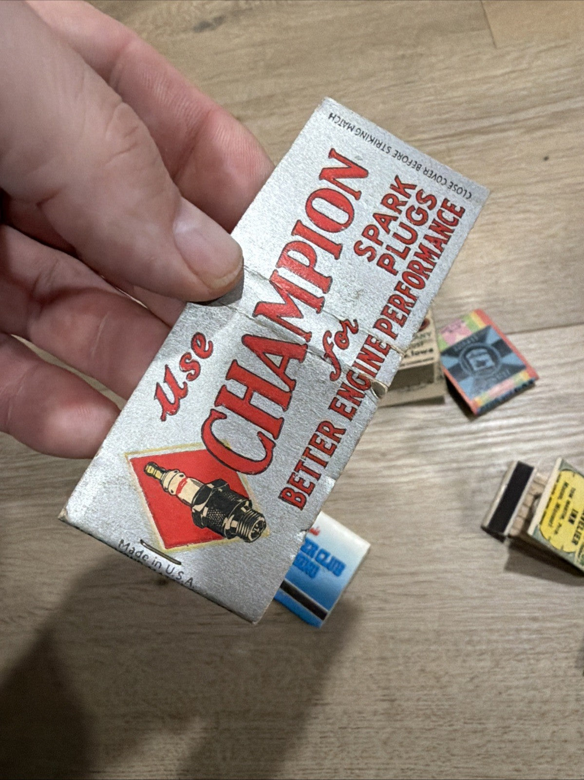 Vintage 1940's GAS STATION Matchbook Lot Richfield Sinclair Champion Mobilgas8