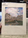 Digital Print From Watercolor Painting By Carol Mead 11x14” (High Sierra) Signed0