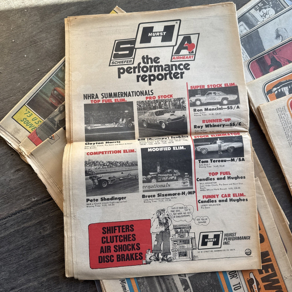 Vintage Drag News Magazine 1973 Volume 18-19 Drag Racing NHRA Don Garlits Lot4