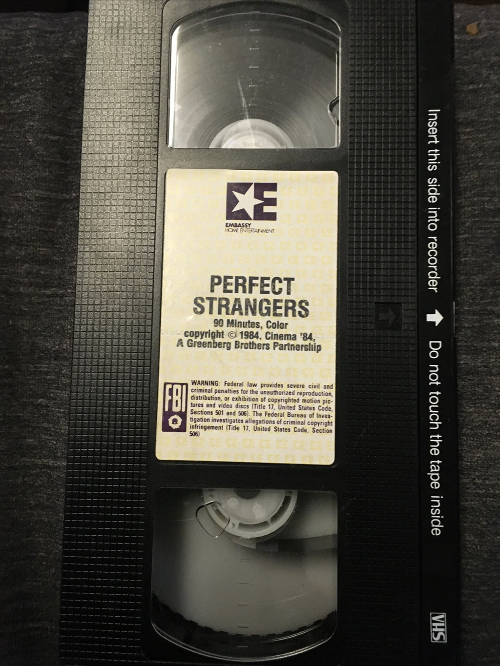 Rare Horror Perfect Strangers VHS Anne Carlisle Slasher Flick B List Movie3
