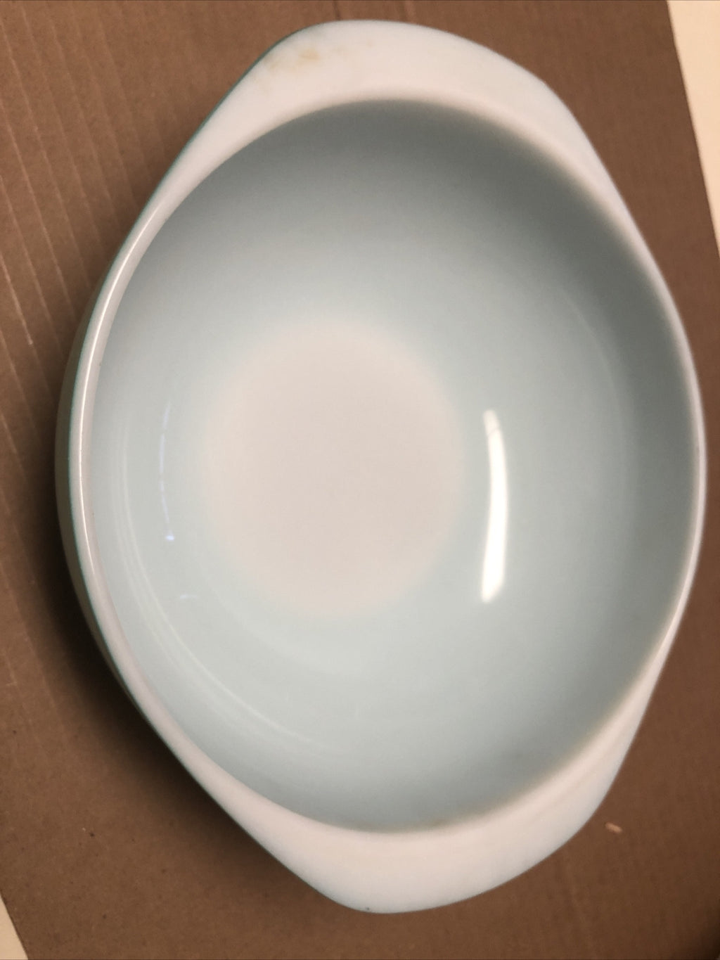 Vintage 1960’s Pyrex Turquoise Casserole Dish 024 2QT1