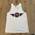 VTG 90s Reebok Sport The Pump Tank Top Single Stitch White Men’s XL0