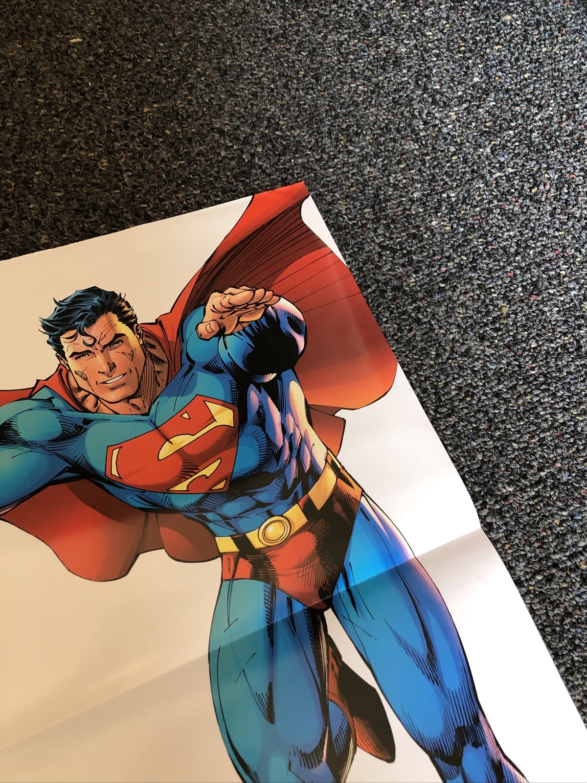 Vintage Batman Superman Wonder Woman DC Comics Poster by Jim Lee4