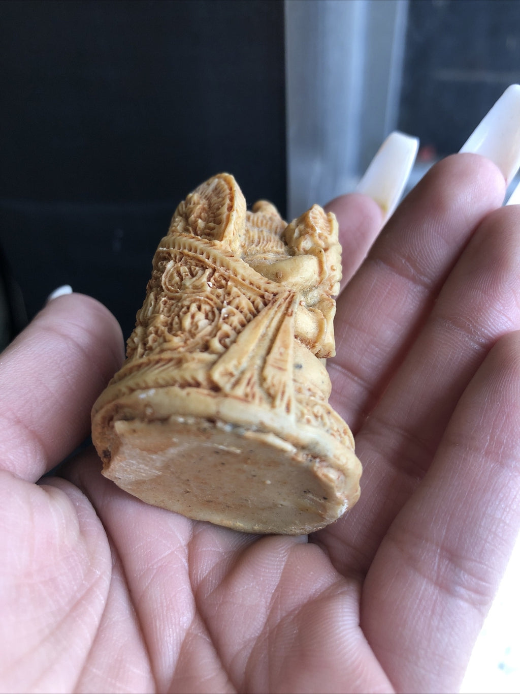 Small Ganesha Statue Sitting Ganpati Ganesh Idol Lucky Gifting Decor 5”2
