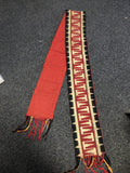 Vintage Indian Hand Embroidered LARGE SCARF 64”0