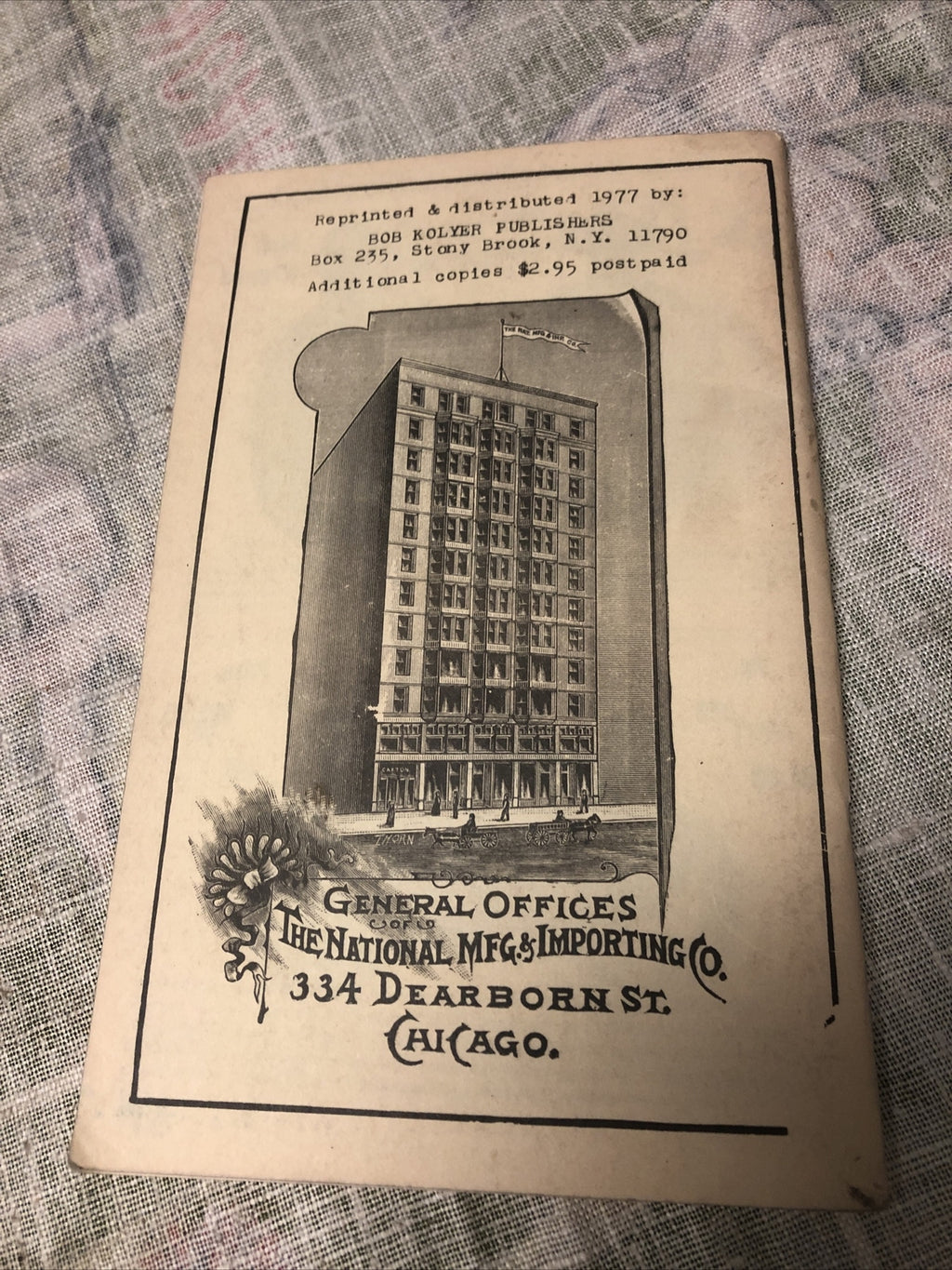 The National Mfg & Importing Co. Watch Department Illustrated Catalogue 19771