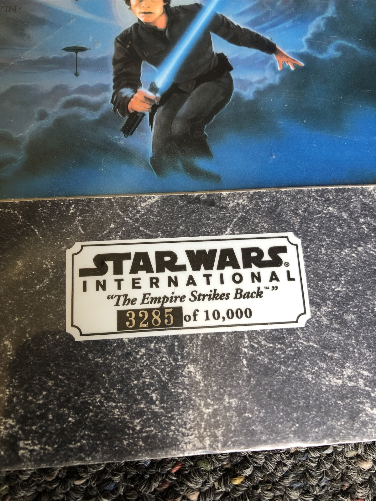 STAR WARS:THE EMPIRE STRIKES BACK CHROMARTCOLLECTIBLES INTERNATIONAL-3285/10,0003