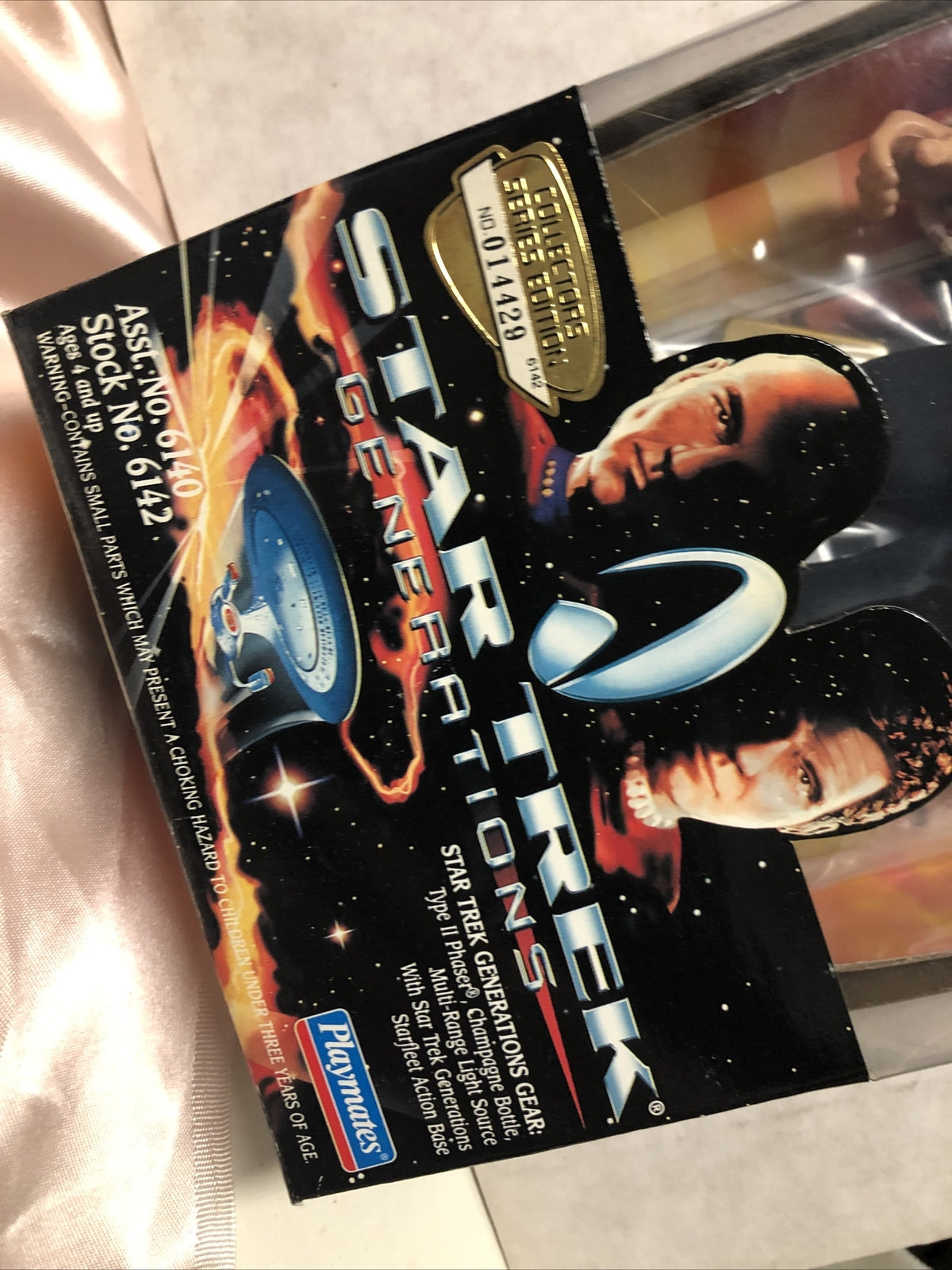 Star Trek CAPTAIN JAMES T KIRK MOVIE EDITION Playmates Action Figure1