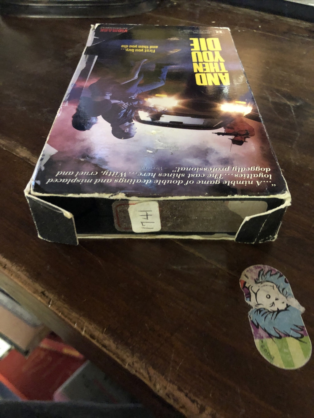 And Then You Die VHS Kenneth Welsh, R.H. Thomson, Wayne Robson; Mankiewicz2