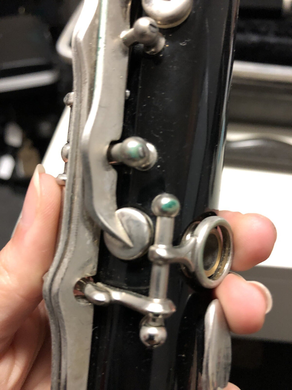 A5 Vintage Selmer Bundy Resonite Black Clarinet w/ Case7